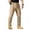 Khaki01, variant on Dwelliawo Heavyweight Tactical Pants, Le Spartan Motorcycle Pants, Men's Lightweight Quick-Drying Water Resistant Ripstop Cargo Pants Black M