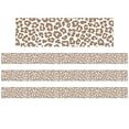 thumbnail image 1 of Blush Leopard Print Straight Border Trim, 35 Feet Per Pack, 6 Packs, 1 of 1