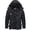 Black, variant on Womens Warm Snow Ski Jacket Waterproof Windproof Fleece Lined Winter Coat with Hood Orange M