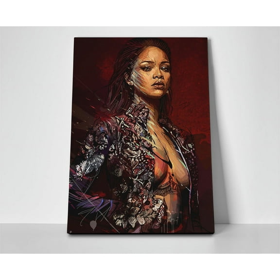 Rihanna Wall Art Poster or Wrapped Canvas