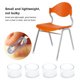 thumbnail image 2 of Eigraketly 16 piezas Universal Hotel sala de estar patas cubierta transparente PVC silla pies gorras calcetines Protector accesorios 32mm Type2 NO2, 2 of 6
