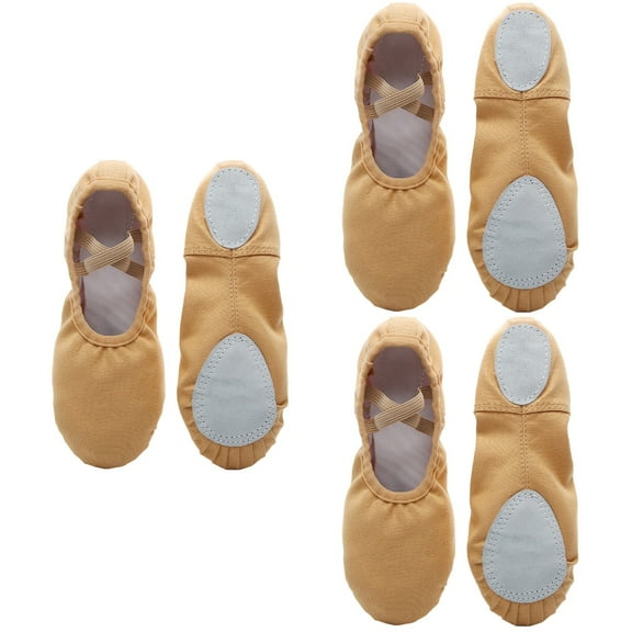 3 Pairs Pointe Shoes Holder Ballet for Girls Women's Slippers Child