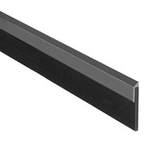 National Guard Weatherstrip,7 ft,Black 114NDKB-84