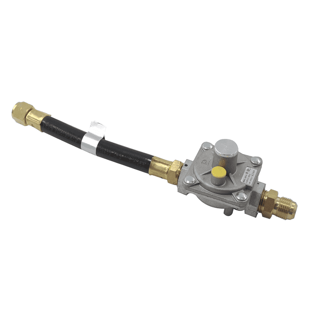 Reemplazo de 3030CNG para parrilla de gas 710-0003, kit de conversión a gas natural, regulador con manguera, conector macho abocinado de 1/2 pulgada.