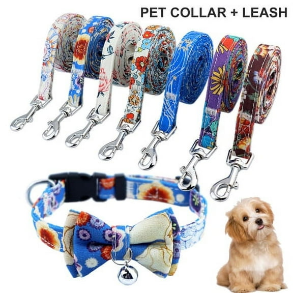 Visland Dog Collar or Leash for Daily Outdoor Walking Running Training Small Medium Large Dog Cats,Adjustable Pets Accessories