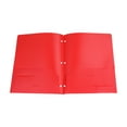 thumbnail image 3 of 2/1PCS Plastic File Folders with Pockets, Heavy Duty Pocket Folder, 2-Pocket Letter Size with Business Card Slot, 3-Hole Punched, Document Organizers for School Home, 3 of 8