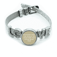 thumbnail image 1 of Qoutes gente famosa cura la soledad la noche Pulsera pulsera pulsera de cristal amor pulsera ajustable, 1 of 2