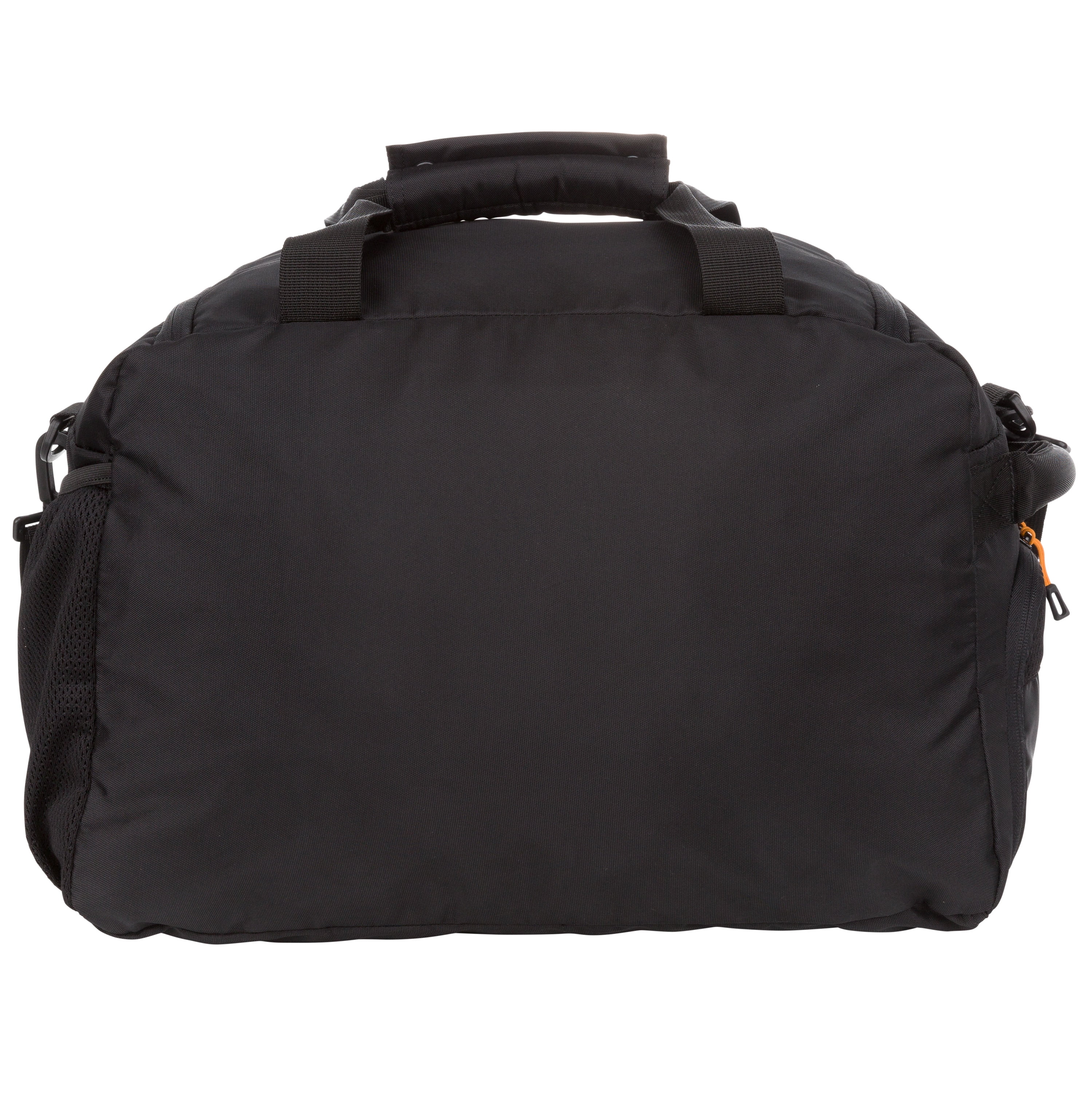 Athletic Works Easy Care 13.75-Inch Black Sports Duffel Bag with Carry Strap