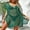 Grass Green, variant on Charmo Womens Short Short Swimsuit Beach Cover Up Shirt Bikini Beachwear Bathing Suit Beach Dress