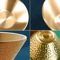 thumbnail image 3 of Cuenco de metal,Lavabo de metal de acero inoxidable,Ensaladera de metal profundo,Irrompible, 3 of 5