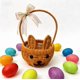 thumbnail image 5 of Organizadores de armario y almacenamiento, Organización y almacenamiento, Contenedores de almacenamiento, Contenedores de almacenamiento Cesta de conejos de compras tejida a mano de Pascua Cesta de ma, 5 of 5
