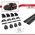 thumbnail image 4 of Compatible with Honda CR-V 4 2012-2016 ACE-2 Car Roof Rack Cross Bar Black Aluminium 2 Bars, 4 of 8