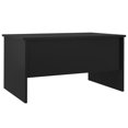 thumbnail image 3 of vidaXL Coffee Table Black 80x50x42.5 cm Engineered Wood, 3 of 5
