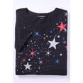 thumbnail image 3 of Catherines Women's Plus Size Petite Stars & Shine Tee, 3 of 6