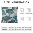 thumbnail image 6 of Acheng Throw Pillow Covers Home Decor Painting Gold Leaf Pillow Cases Decorative Outdoor Cushion Couch Sofa Pillowcases,2 Pcs White, 6 of 6