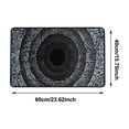 thumbnail image 3 of Huanglei Large Entrance Carpet Slip Floor Mat With Visual Deception Effect Suitable For High Traffic Areas Indoor And Outdoor Use Durable And Easy To Clean, 3 of 4