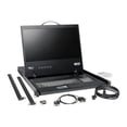 thumbnail image 3 of Tripp Lite 16-Port Rack Console VGA KVM Switch w/ 19" LCD 1U TAA - KVM switch - 16 x KVM port(s) - 1 local user - rack-mountable, 3 of 3