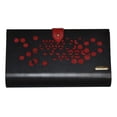 thumbnail image 1 of Bolsa Clutch Hexagono Wengue Forro Rojo Borse Della Vittoria Clutch, 1 of 3