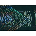 thumbnail image 1 of Ahgly Company Machine Washable Indoor Rectangle Transitional Night Black Area Rugs, 2' x 5', 1 of 7
