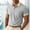Gray, variant on Mens Shirts Casual Stylish Big and Tall Mesh Button Down Tops Color Block Beach Summer Wedding Shirt