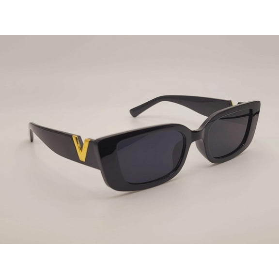 Trendy Fashion small Rectangle Unisex Luxury Sunglasses Vintage Punk