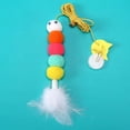 thumbnail image 4 of Pet Hanging Toy Cat Self Entertainment Toy Cat Hanging Elastic Feather Toy (G), 4 of 7