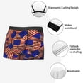thumbnail image 3 of Yiaed Vintage USA Flag Print Men's Soft Cotton Boxer Shorts Breathable Boxers Underwear Moisture-Wicking Underwear Stretch Boxer Briefs for Man-Small, 3 of 5