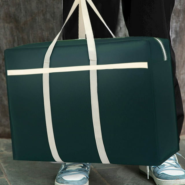 XYAIYT Large Capacity Non woven Duffle Bag for Travel and Moving Multfunctional Portable Storage Organizer Suitable for Quilts Clothes and Sundry Items Strong Water Resistant 80x45x25cm