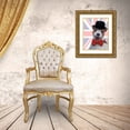 thumbnail image 3 of Fab Funky 15x18 Gold Ornate Wood Framed with Double Matting Museum Art Print Titled - Union Jack Jack Russell, 3 of 4