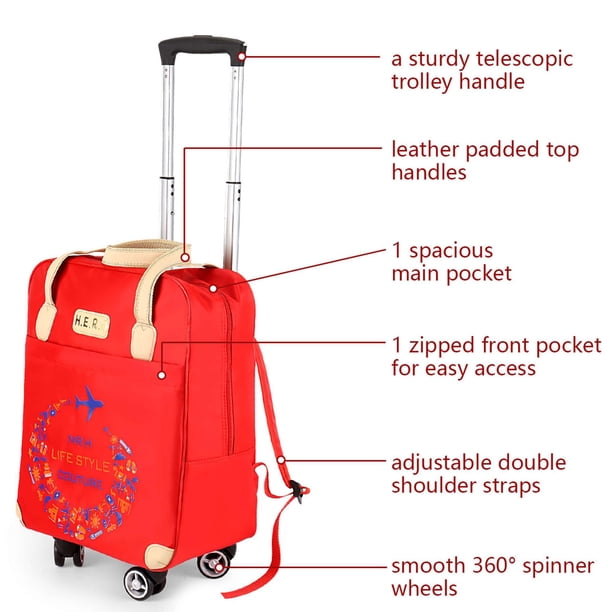 best lightweight wheeled travel backpack BAGSMART Rolling for Women, Backpack with Packing Cube, Back pack with Wheels, Carry On Suitcase Bag 17 Inch Large Roller Daypack, Champagne Vancropak Travel Rolling Backpack with