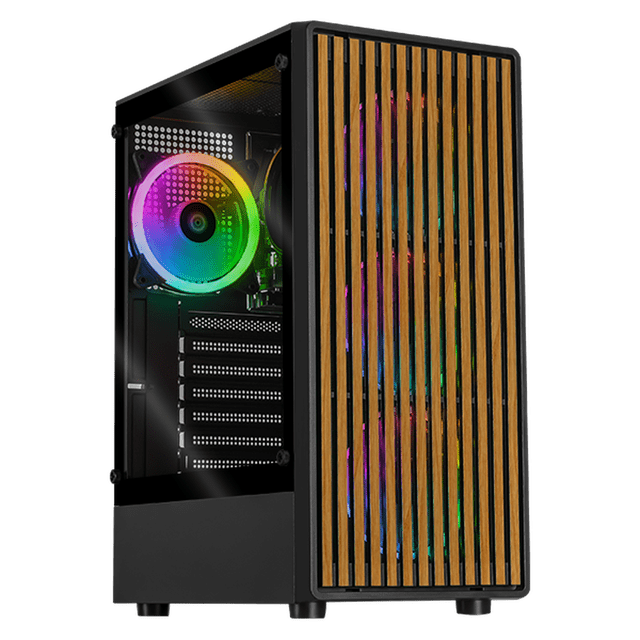 Computadora Escritorio Xtreme PC Gaming AMD Radeon Vega Renoir Ryzen 7 5700G 16GB SSD 1TB WIFI Black juegos casuales, trabajo y estudio