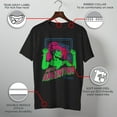 thumbnail image 3 of Men's Beetlejuice Neon Miss Argentina  Graphic Tee Black 2X Large, 3 of 10