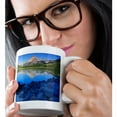 thumbnail image 2 of 3drose, Usa, Montana, Glacier, Swiftcurrent Lake, Many Glacier, Mount Grinnell, 11oz Mug, 2 of 6