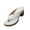 White, variant on Womens Flip Flops Chunky Heel Sandals for Women Summer Dressy 2026 Arch Support Comfortable Orthopedic Slip-On Open Toe Heeled Flip Flops Bridal Party Wedding Shoes Casual Wedge Thong Sandals