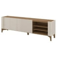 thumbnail image 2 of Gowanus 79.92 TV Stand in Off White, 2 of 11