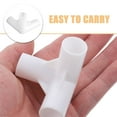 thumbnail image 3 of FONDOTIN 30Pcs Tent Supports Canopy Hardware Fittings Reusable Greenhouse Frame, 3 of 8