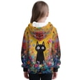 thumbnail image 3 of Pzuqiu Cat Boy's Hooded Sweatshirts 8-9 Versatile Fleece Boys Hoodies Personalized Children's Long Sleeve Sweatshirt Fall Outfits Fashion Clothing for Daily Life, 3 of 7