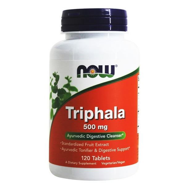 NOW Foods Triphala 500 mg. 120 Tablets