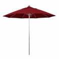 thumbnail image 2 of California Umbrella Venture 9' White Market Umbrella in Canvas, 2 of 7