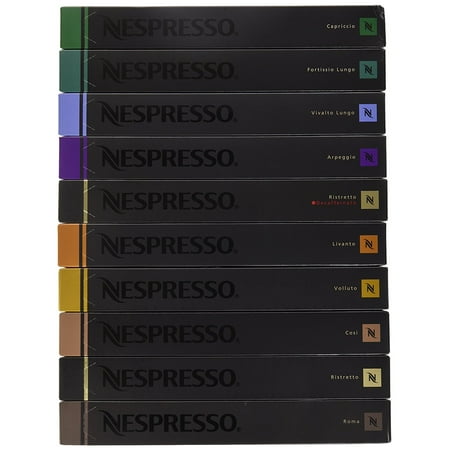 Nestle Nespresso Nespresso OriginalLine Capsules Variety, 100 Capsules NOT compatible with Vertuoline