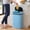 Blue, variant on XF XINFENG 13 Gallon 49 Litre Dustbin Kitchen Trash Can with Lid Automatic Sensor Touch Bin,Garbage Can, Waste Bin, For Bathroom/Double Bed/Bedroom/Home/Office, Black