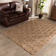 thumbnail image 4 of Bowery Hill Modern Natural Brown Hand-Stitched Hemp Area Rug, 4 of 4