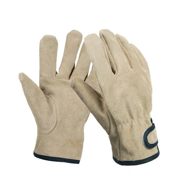 Outdoor Picnic Gloves Camping Fire Barbecue Leather Heat Insulation Thicken Gloves Walmart Com Walmart Com