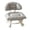 Gray, variant on Rolling Low Stool with Backrest, Low Stool with Wheels,Rolling Backrest Chair for Cleaning, Padded Seat and Silent Casters, For Workshops, Garages, Studios, Home