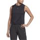 thumbnail image 1 of Camiseta sin mangas Reebok Jacquard Mujer Negra Pequeña, 1 of 1