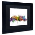 thumbnail image 3 of Trademark Fine Art "Tokyo Japan Skyline" Canvas Art by Michael Tompsett Black Matte, Black Frame, 3 of 5