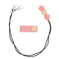 thumbnail image 2 of Lanyard Clip, Nylon Material Strong Practicality 3 Flowers  Rope Clip  For Sports Single Ear,Binaural, 2 of 8