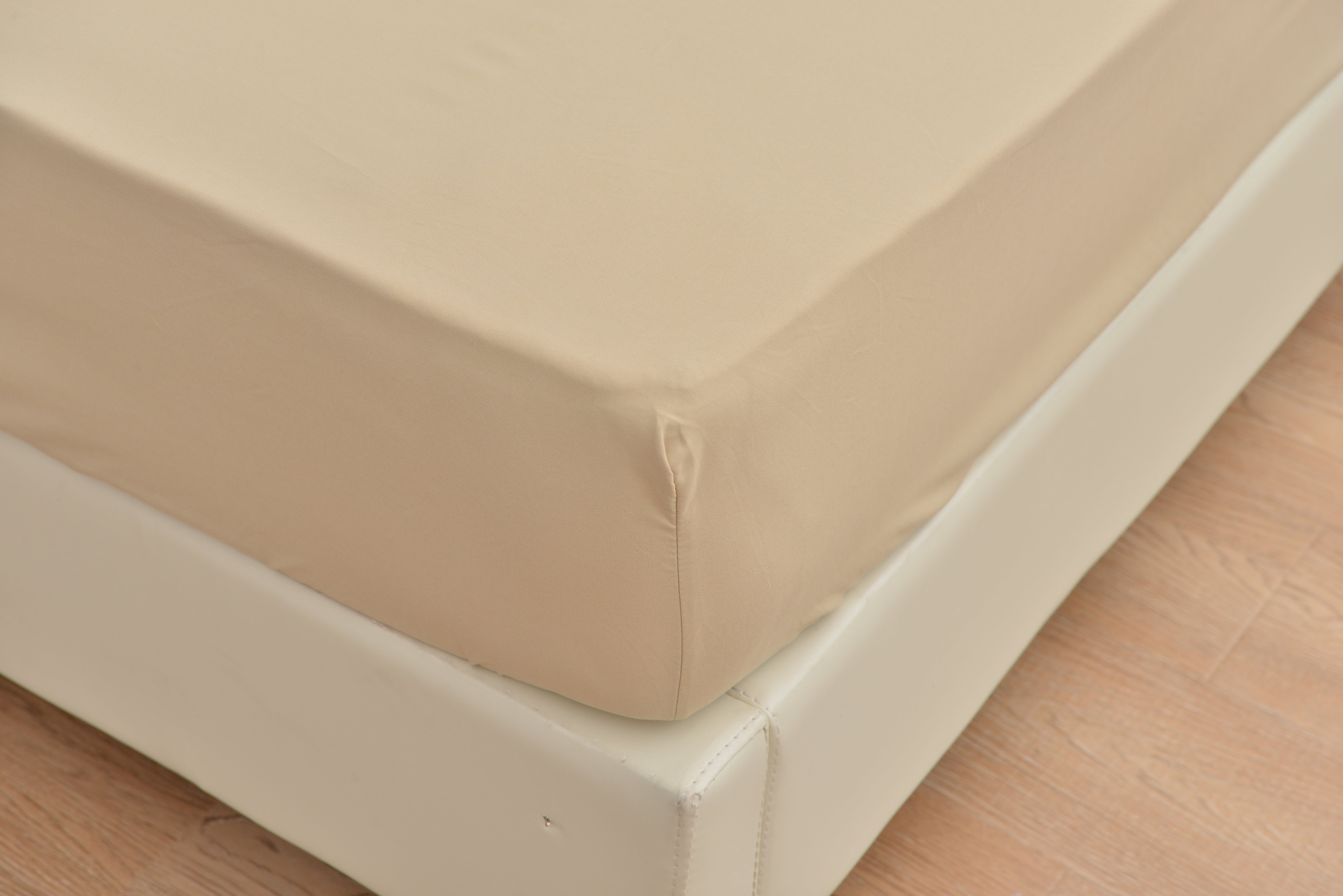 Rayon Bamboo Sheets Set California King Beige Sheets Deep Pocket 4 Piece