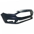 thumbnail image 3 of Front Bumper Cover Unpainted Fit for Ford Fusion (2017-2018), without Park Assist Sensor Hole, 17-18 Fusion Bumper Cover, 3 of 5