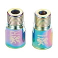 thumbnail image 2 of Extensores de pedales de bicicleta, adaptadores de pedal de eje extensible extendidos de 20 mm/0,79 pulgadas que se adaptan a cualquier pedal roscado vistoso shamjiam Pedal de bicicleta extendido, 2 of 8
